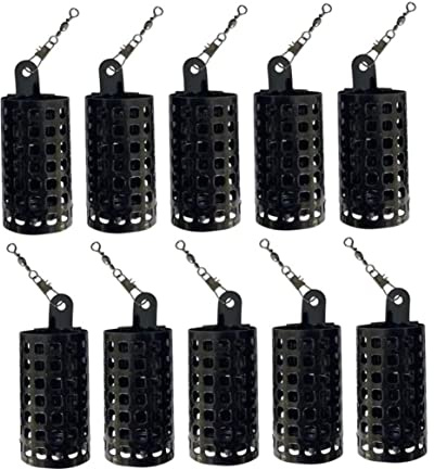 Fiskedrag bur 10 st 20 g metall karp fiskeredskap matare bete hållare fälla korg bete bur, matare, bete, fällkorg, hållare