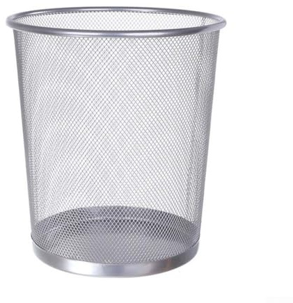 Panier de rangement pour collecteur de déchets de cuisine, panier de rangement pratique pour la collecte des déchets et le compostage, noir ou argent ou blanc (argent)