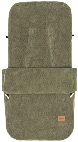 Fillikid Baby Fußsack Kinderwagen Elias Exklusiv | Winterfußsack mit warmem Innenfutter, wind- & wasserabweisend | Einschlagdecke Babyschale Winter pflegeleicht | Universell geeignet