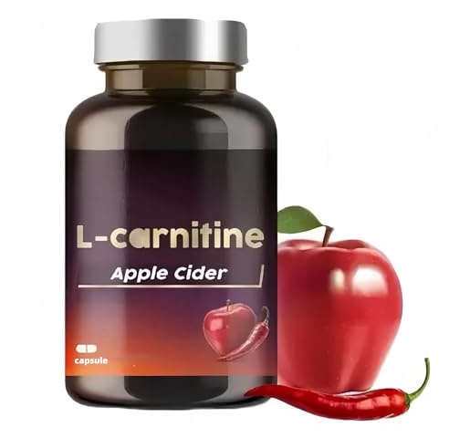 L-karnitin äppelcidervinäger | Ger naturlig energi och stöd för ämnesomsättningen för män och kvinnor