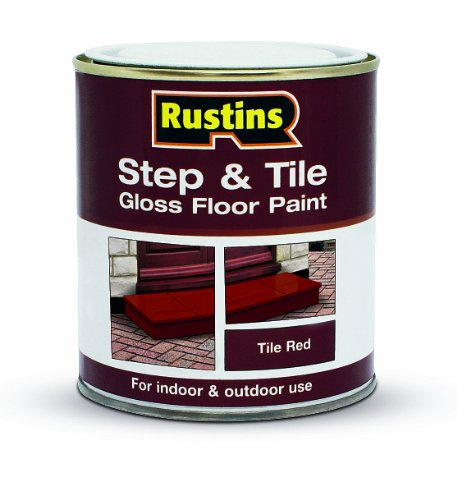 Rustins STRD500 500ml Step and Tile Paint - Red