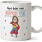 MUGFFINS Tazas Tía - Aquí Bebe una Super Tía - Taza Desayuno Original/Idea Regalo Cumpleaños. Cerámica 350 mL