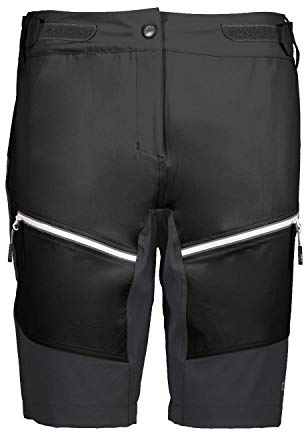 CMP Damen Fahrradshorts Free Bike Bermuda with Inner Mesh UW Nero 42