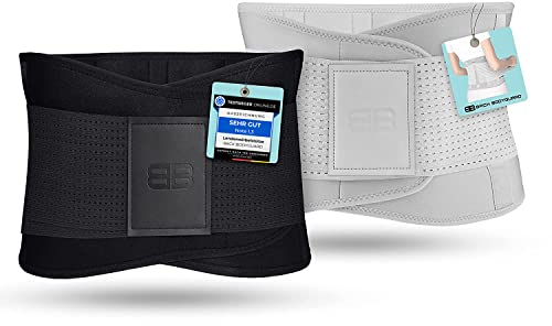 BACK BODYGUARD fascia lombare supporto schiena - corsetto lombare-fascia lombare ortopedico - fascia schiena lombare per Uomo e Donna-varie dimensioni
