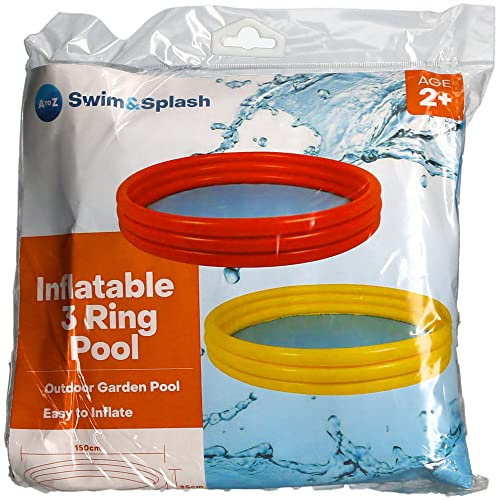 Padgett Bros 5637 Aufblasbarer Pool, rot, groß