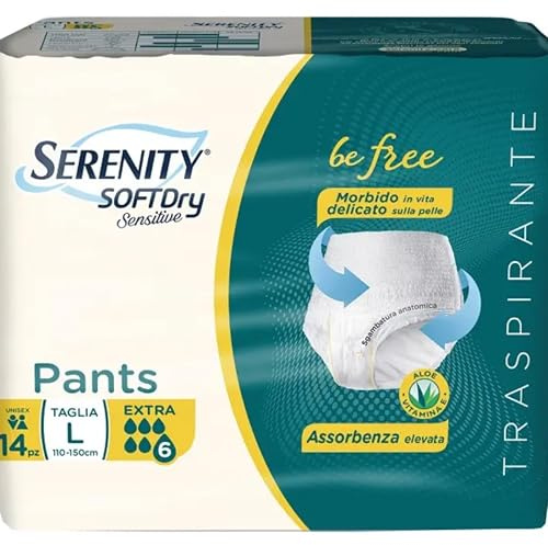 Serenity Blöja Trosor Dra upp Extra L 14 stycken