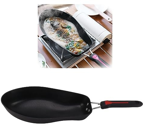 Non Stick Fiskpanna för Fisktillverkning, Effektiv Termisk 3D Fiskform, Lätt Att Rengöra