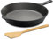 COOKLIFE 12 Inch Smooth Cast Iron Skillet - Oven Safe Pre-Seasoned Pan - Frying Pan for Indoor & Outdoor Use