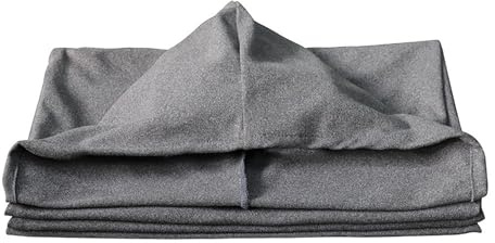 Sac de Couchage à Capuche Portable, Couverture Confortable pour Camping et Relaxation, Cocon de Sommeil pour Adultes et Enfants, Gris (Adulte, B)