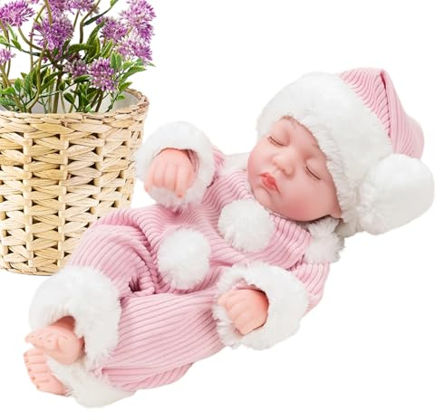 Muñeca Reborn Suave,30 Cm Muñeco De Consuelo | Figura de Bebé Hiperrealista,para Niños, Niñas, Coleccionistas, Hogar, Dormitorio, Habitación Infantil, Sofá y Cama, Cumpleaños y