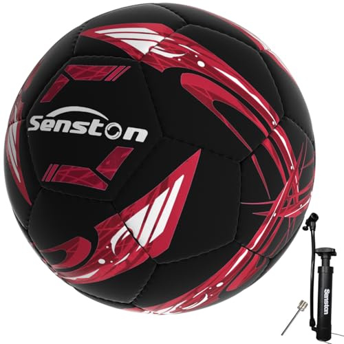 Senston Fotboll Boll Storlek 5 Officiell Träning Fotboll Vuxna Fotboll Futsal