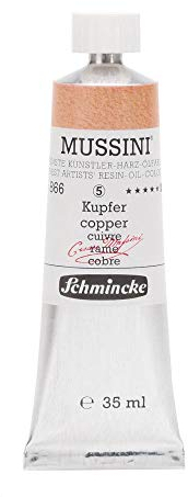 Schmincke MUSSINI® - feinste Künstler-Harz-Ölfarben, Kupfer - 35 ml