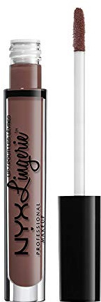 NYX Professional Makeup Lip Lingerie Liquid Lipstick, Cremig-mattes Finish, Langanhaltend, Vegane Formel, Farbton: Confident