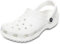 Crocs Unisex Classic Clogs (Best Sellers) Clogs, Weiß, 34/35 EU