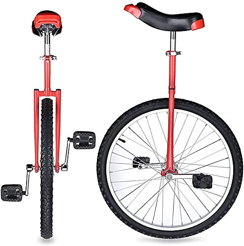 JINCAN. Monociclo, bici da pedale bicicletta freestyle per l'equilibrio esterno Esercizio con pneumatici anti-skid, miglior regalo di compleanno sicuro, monociclo in bicicletta con comodo rilasciare s