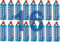 16 PEZZI - Bombola Bomboletta cartuccia a gas da 390 ml (227 gr) Kemper 577 ideale per stufette e fornelli portatili tipo bistro