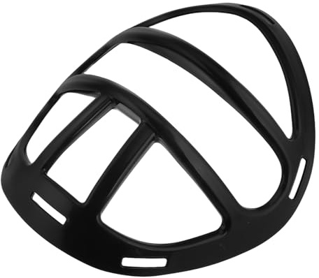 ABOOFAN Casque de Protection pour Adulte Noir en Matériau Solide, Masque Visage Singe pour Boxe Thaï et Muay Thai, Protection Intégrale Tête et Nez, Équipement de Sport Combat Confortable