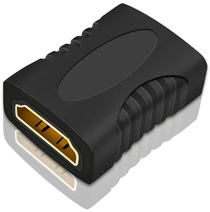 CABLEPELADO - Empalme HDMI Hembra Negro