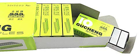 Y&Y Star No. 10 Mini Premium Staples for Staplers,10,000pcs (Total 10box,1,000 Per Box) (10,000pcs)