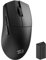 Redragon M916 PRO - Ratón inalámbrico para juegos de 3 modos, frecuencia de consulta 4K hiperrápida, ultra ligero 49G 26K DPI con agarre ergonómico natural, teclas macro redefinidas, soporte
