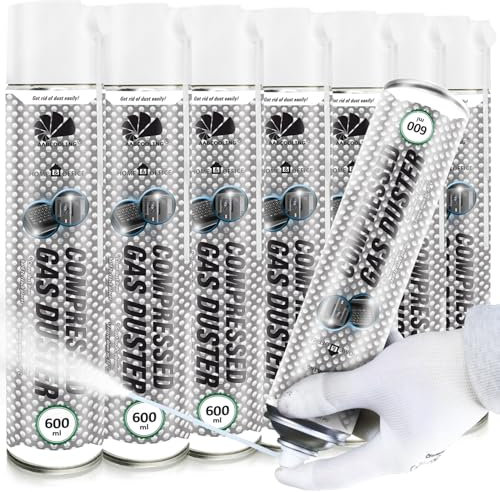 AABCOOLING Home&Office Sprays Nettoyants pour Moteur 7x600ml – Bombe de Froid -50°C, Réparation Matériel Automobile, Détection Court-circuits, Dégivrage Instantané, Air Comprimé Nettoyant, K5