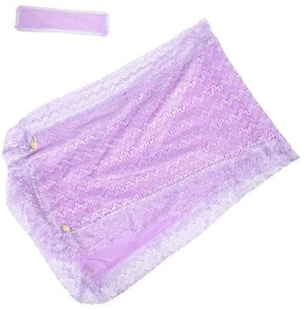 FRCOLOR Reusable Lace Zither Cover for Musical Instruments Thickened Dustproof Protective Cover with Elegant Lace Fabric Fit for All of Chinese Zithers Lightweight and Easy to Store