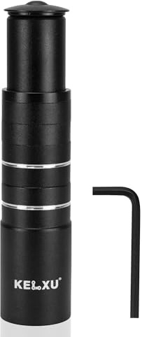 Kelxu Rehausseur de Potence Vélo, Alliage d'Aluminium 28,6 mm Rehausse de Potence de Fourche Vélo Rallonge de Guidon pour VTT/Vélo de Route/BMX