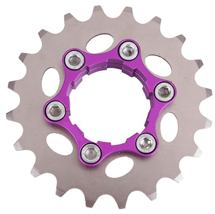 TOWARDSNAN Ruota libera per mountain bike ad alta resistenza Volano a velocità singola in acciaio biciclette Cassette Ruota libera Ruota libera Facile da usare Volano a velocità singola