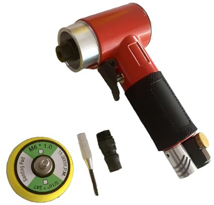 Professional Grades 2 Inch Orbital Polishing Machine Eccentric Grinders Ideal for Paint Correction and Metal Finishing Pneumatic Sanding Tool