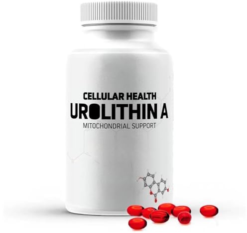 Urolithin - Anti-aging och mitokondriellt stöd - Cellulär och muskelhälsa, för sömn och hälsosamt åldrande lång livslängd