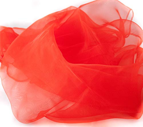 Jongliertücher 70 x 70 cm im 3er Pack - Set Jongliertuecher rot