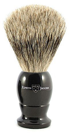 Edwin Jagger Best Badger Light Horn Shaving Brush Small 9EJ876