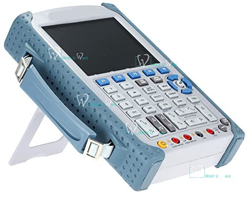 Handheld Oscilloscopio Multimetro 2 Canali 200 MHz 1GS/S 1 M Profondità di Memoria 6000 Conteggi DMM Analogico Bargraph 5.6 TFT LCD A Colori