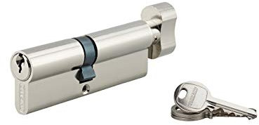 THIRARD - Cylindre à bouton 50 x 40 mm nickelé 3 clés