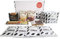 Coffee Brew Bags Gift Hamper - Paddy & Scotts Coffee Brew Bags, Toffee Waffles, Millionaires Shortbread, Borders Biscuits