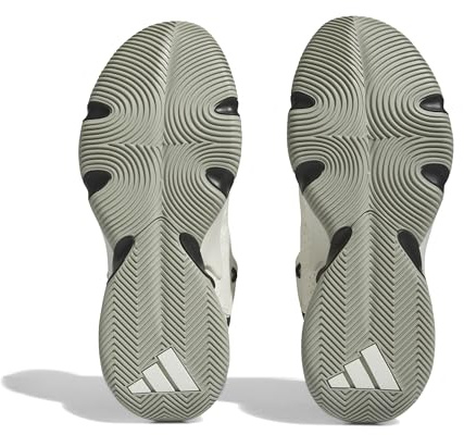 Adidas Unisex Trae Unlimited Shoes, Cloud White/Carbon/Metal Grey, 44 2/3 EU