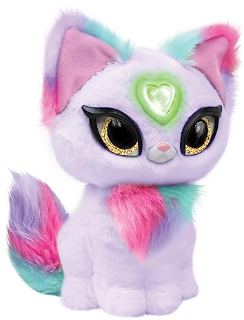 My Fuzzy Friends Magic Whispers Zoey Kitty Interactive Plush Pet Kids Toy, Loveable and Lifelike Companion for Boys and Girls Age 4+