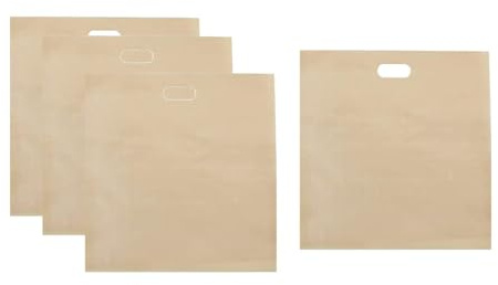 Generic Sacchetti per Tostapane in Silicone Alimentare, 16x18 cm 4 pezzi