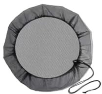 Housse en maille pour barils de pluie avec cordon de serrage, couvercle de seau de collecte d'eau pour garder les barils moustiquaire Le Collection Rain