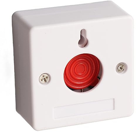 Bouton d'urgence, Bouton de Panique Efficace avec Interrupteur Manuel à clé pour Les Situations d'urgence