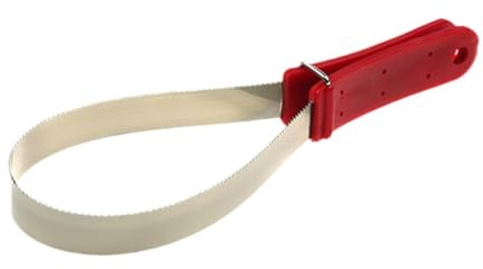 Teruyol Peine de Crin de Caballo de Doble Cara, Cepillo de Aseo, Herramienta para El Sudor, Mango de Acero Inoxidable, Agarre Cómodo, Adecuado para