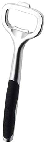 Stellar Contour Gadgets Bottle Opener, Cushioned Grip, Dishwasher Safe, Chrome Plated Zinc Alloy