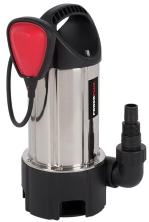 POWERPLUS POWEW67915 - Bomba sumergible 900w inox aguas sucias.