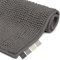 Beautissu Badematte rutschfest 50x80 cm Chenille Badezimmerteppich Flauschig Badteppich rutschfest waschbar Badvorleger Bad Teppich Badezimmer Duschvorleger Badematte Anthrazit – BeauMare WR
