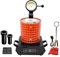 FASTTOBUY Four de Fusion Automatique Numérique 3 kg 1100 ° C / 2012 ° F, Creuset Graphite pour Raffinage de Métaux Précieux par Coulée Or Argent avec Creuset en Graphite