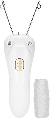 Elektrisk Ansiktshårborttagare för Kvinnor, Tråd Epilator för Ansikte Haka Rygg Kropp