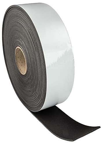 tecuro PE Isoleringstejp, lindband, 10 m x 50 mm x 3 mm, självhäftande för rörisolering