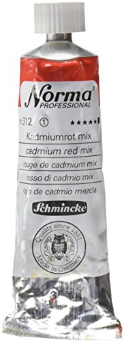 Schmincke – Norma® Professional - feinste Künstler-Ölfarben, Kadmiumrot mix - 35 ml
