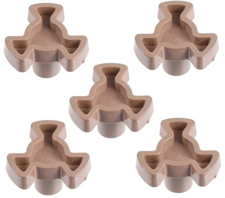 TOPBATHY 5pcs Microwave Turntable Ring Replacement Plastic Microwave Oven Spinner Parts for Repair