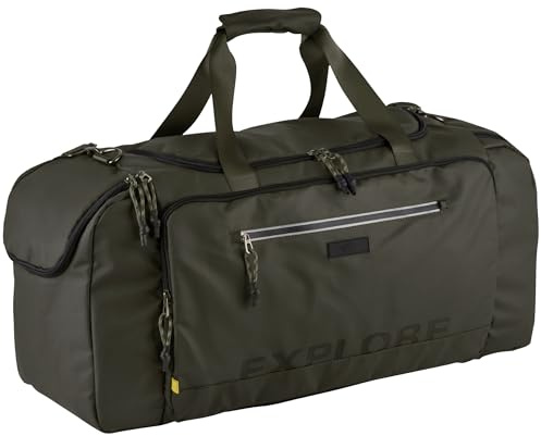 camel active Reisetasche Explore Travel Bag Khaki dunkelgrün